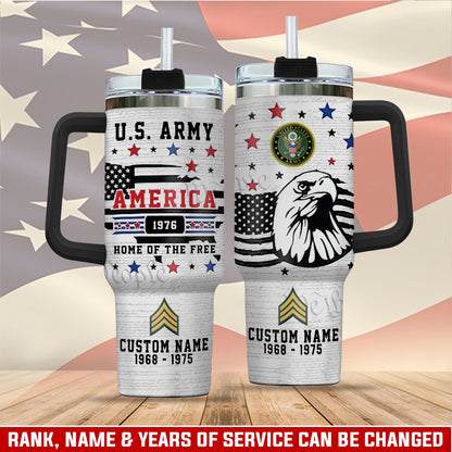 US Army – Tumbler 40oz - Home Of The Free
