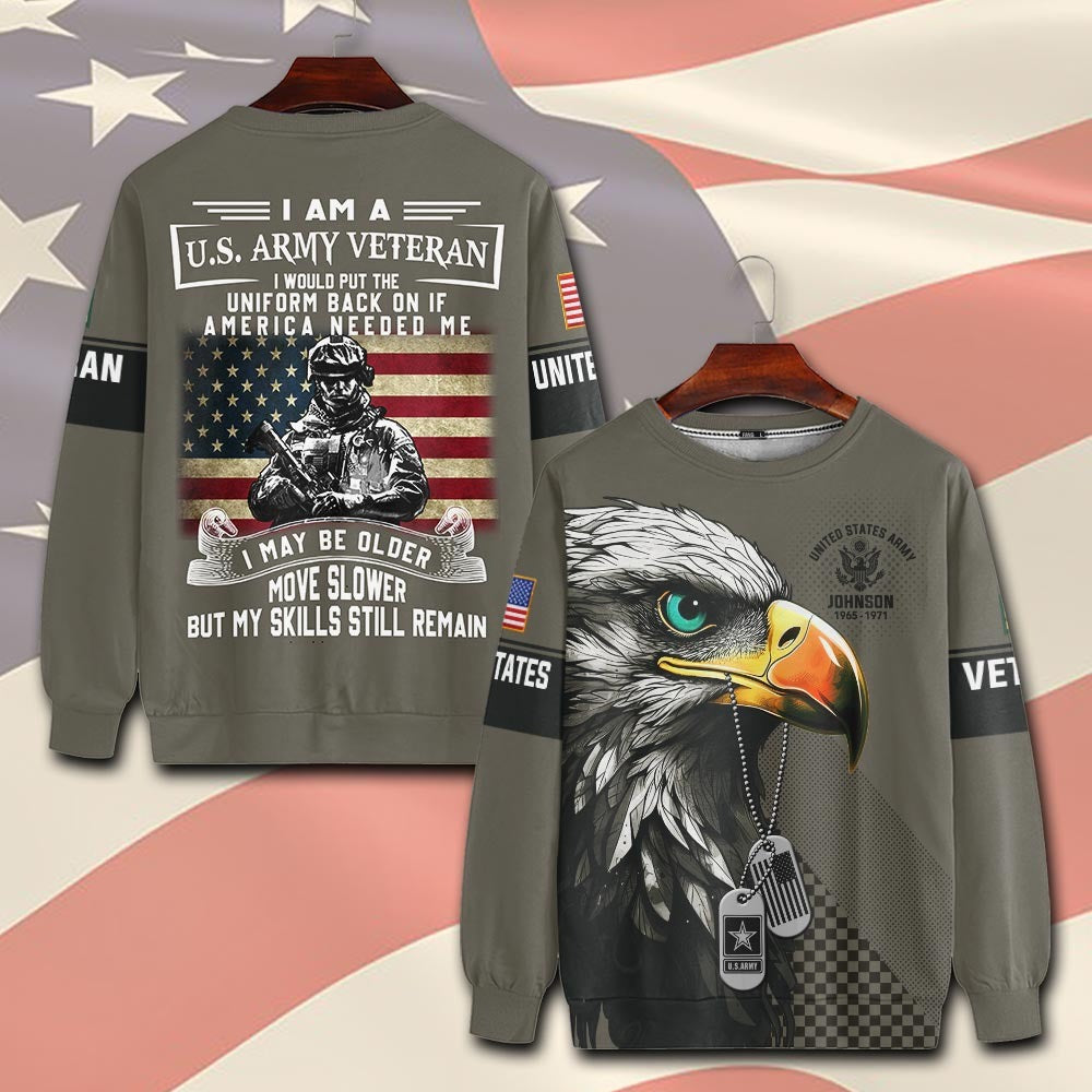 U.S Army – T-shirt –  I WOULD PUT THE UNIFORM BACK ON IF AMERICA NEEDED ME