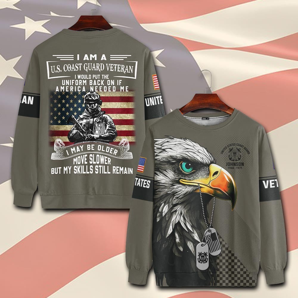 U.S Coast Guard – T-shirt – I WOULD PUT THE UNIFORM BACK ON IF AMERICA NEEDED ME