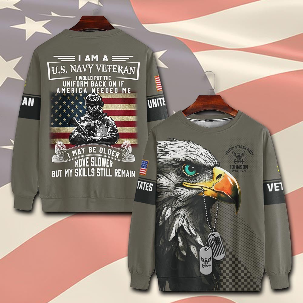 U.S Navy – T-shirt – I WOULD PUT THE UNIFORM BACK ON IF AMERICA NEEDED ME