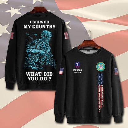 U.S Coast Guard – T-shirt – WHAT DID YOU DO ?