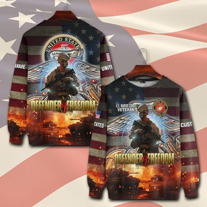 U.S Marine Corps – T-shirt – Cinematic Battle Emblem