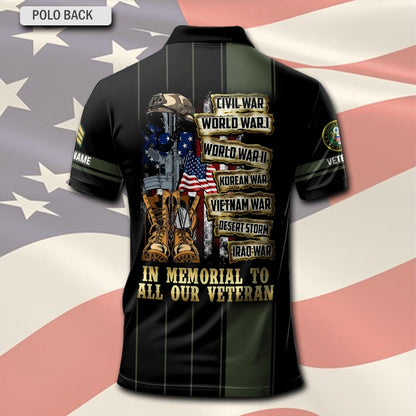 U.S Army – T-shirt –  Freedom Valor Tribute