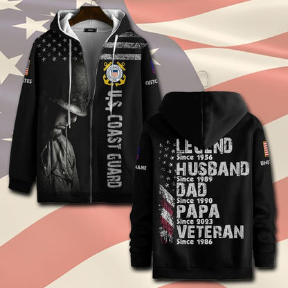 U.S Coast Guard – T-shirt – AS A SOLDIER, AS A MAN