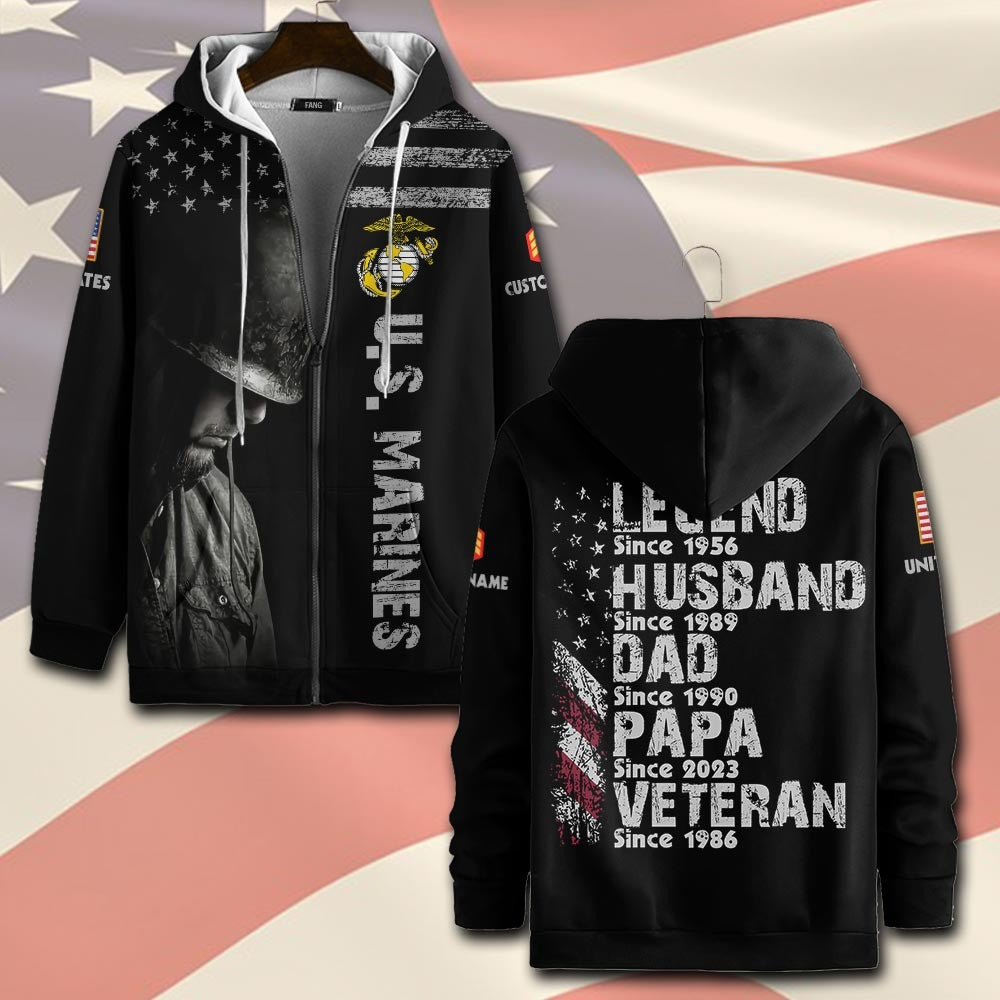 U.S Marine Corps – T-shirt – AS A SOLDIER, AS A MAN