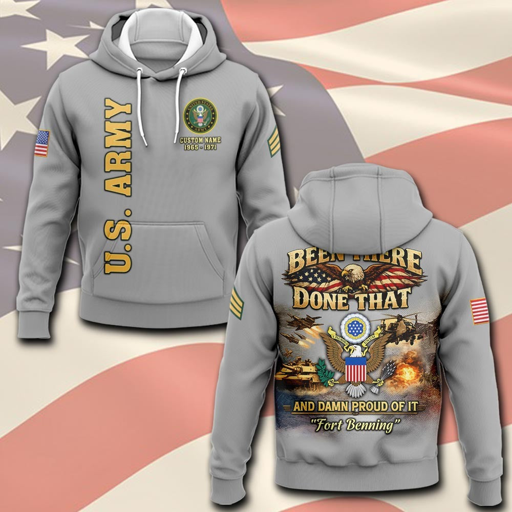 U.S Army – T-shirt –  BEEN THERE DONE THAT