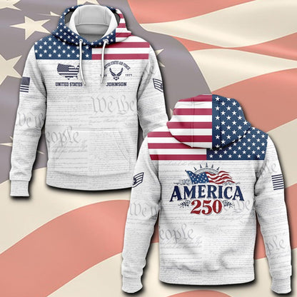 U.S Air Force – T-shirt – America 250 Heritage Flag