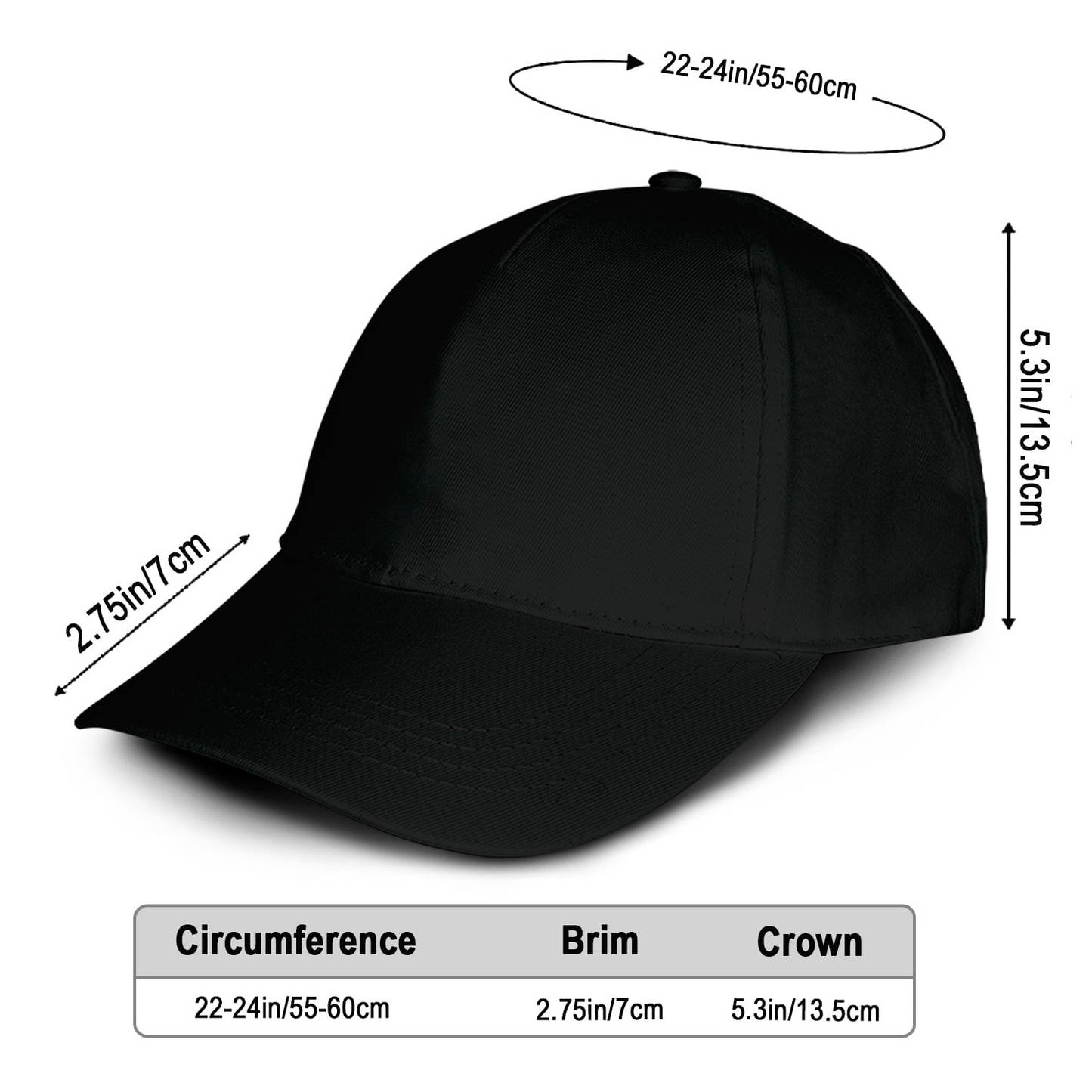 US Navy – Classic Cap –  We The People Black
