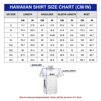 US Army – Hawaiian Shirt – Floral Hawaiian